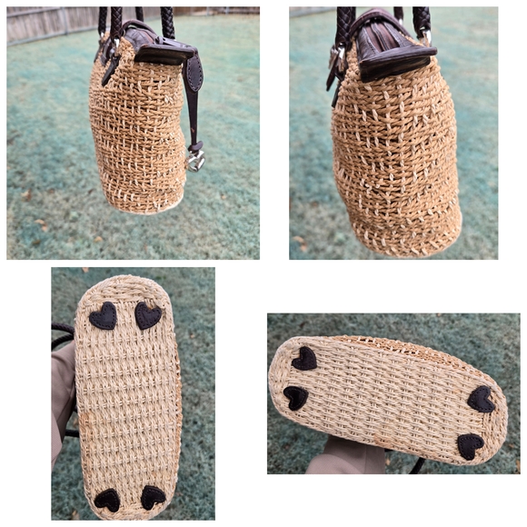 Brighton Woven & Leather Shoulder Bag - Picture 10 of 11